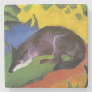 Blue Fox (von Franz Marc) Steinuntersetzer
