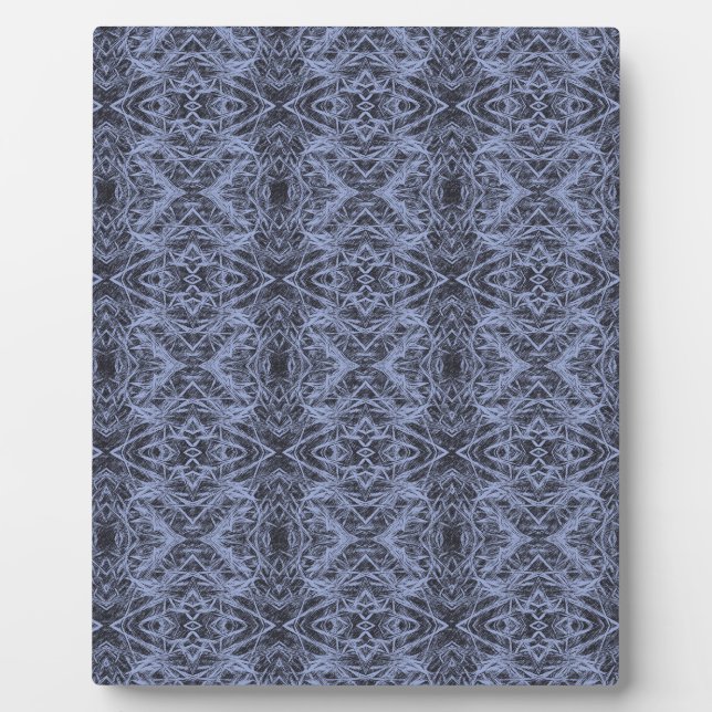 Blue Foxtail Wiederholung Fotoplatte (Vorderseite)