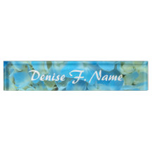 Blue French Hydrangea Personalisiert Floral