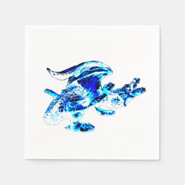 Blue Frost Dragon x 50 Serviette