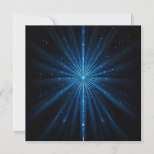 Blue Galaxy Continuum Cosmic Star Birth Blue Black Einladung