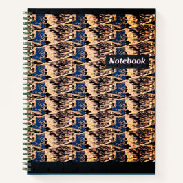 Blue Galaxy Var Notizbuch