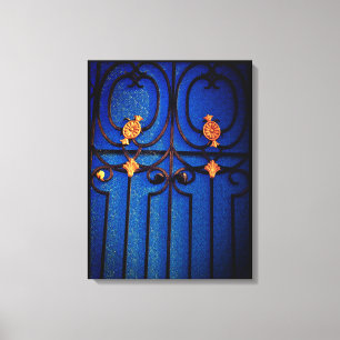Blue Gate Leinwanddruck