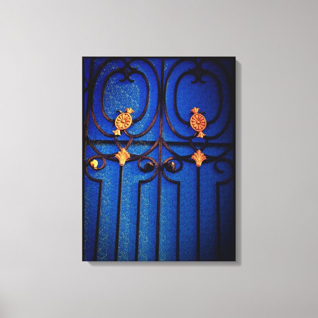 Blue Gate Leinwanddruck (Vorderseite)