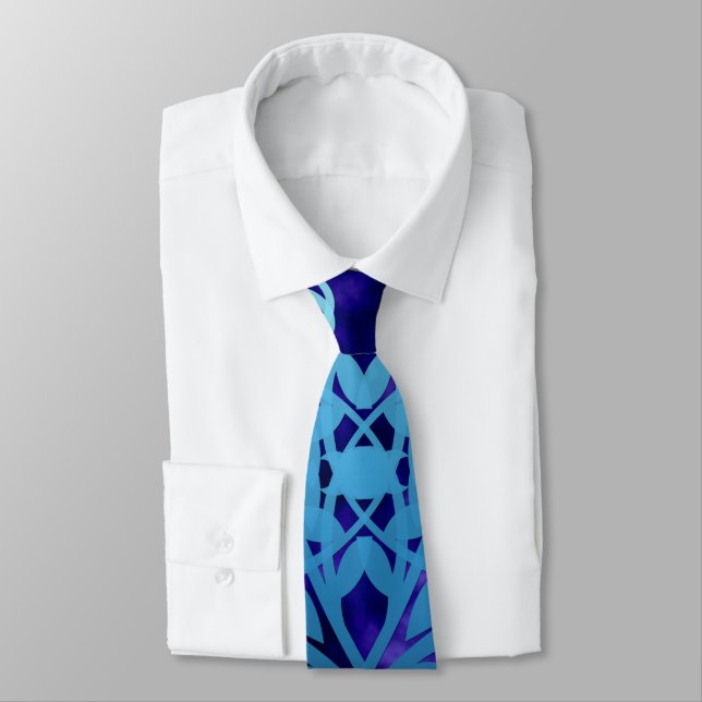 Blue Gate Neck Tie Krawatte (Gebunden)