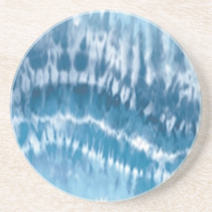 Blue Gefärbte Krawatte Untersetzer