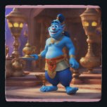 Blue Genie Magic–3D Cartoon Aladdin-Inspired Desig Töpfeuntersetzer<br><div class="desc">Bring home the magic with "Blue Genie Magic", a vibrant 3D cartoon design inspired by Disney’s beloved Aladdin genie. Featuring the iconic blue skin and playful charm, this genie bursts with personality and whimsical energy. Perfect for fans of classic animation, fantasy, and magical adventures, this design captures the spirit of...</div>