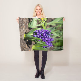 Blue Geocinth im Frühjahr Fleecedecke