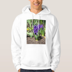 Blue Geocinth im Frühjahr Hoodie