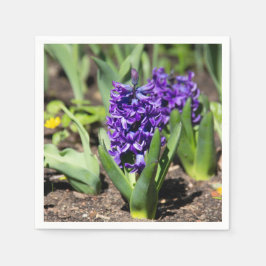 Blue Geocinth im Frühjahr Serviette