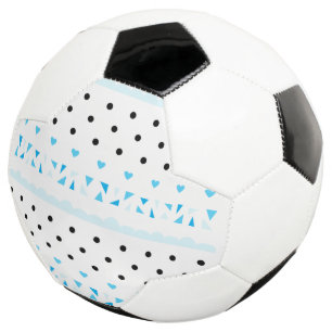 Blue Geometrie Fußball