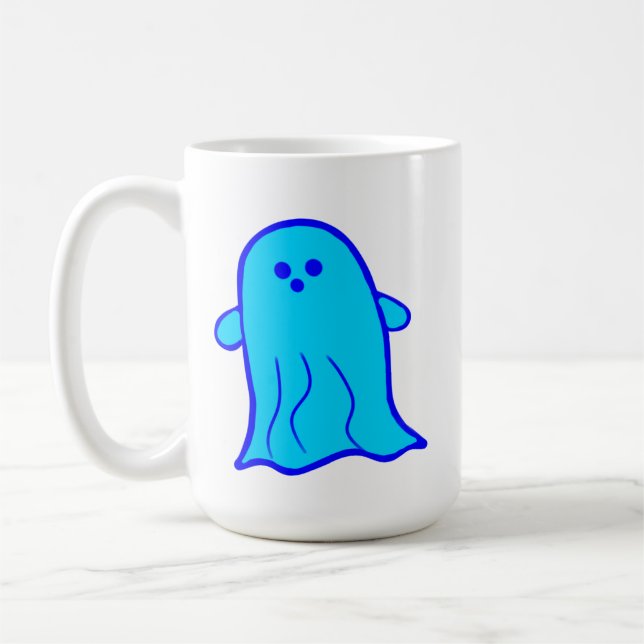 Blue Ghost Kaffeetasse (Links)