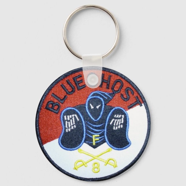 Blue Ghost-Schlüsselkette Schlüsselanhänger (Vorderseite)