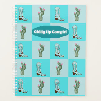 Blue Giddy Up Cowgirl Planer