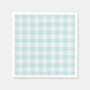 Blue Gingham für Oh Baby Collection Papier Napkins Serviette