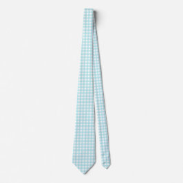 Blue Gingham Krawatte