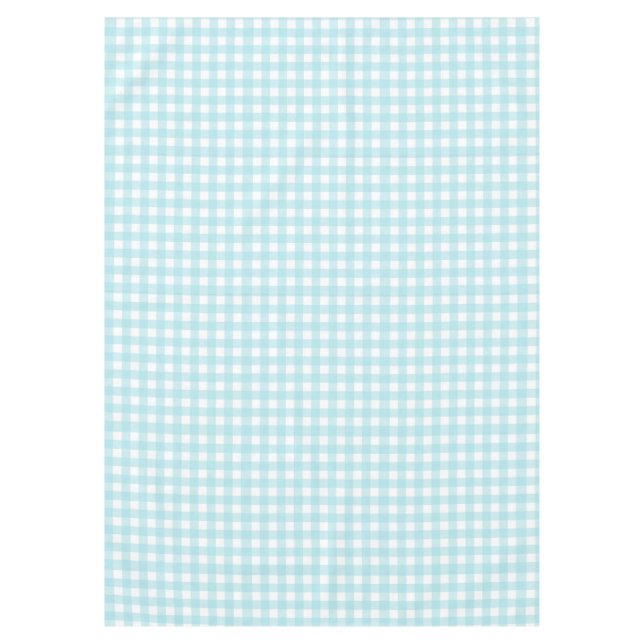 Blue Gingham Tischdecke (Vorderseite)
