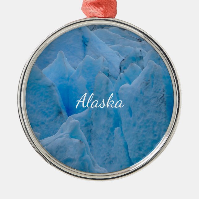 Blue Glacier Ornament Suvenir (Vorne)