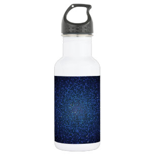 Blue Glitzer Sequin Disco 32. oz. Edelstahlflasche