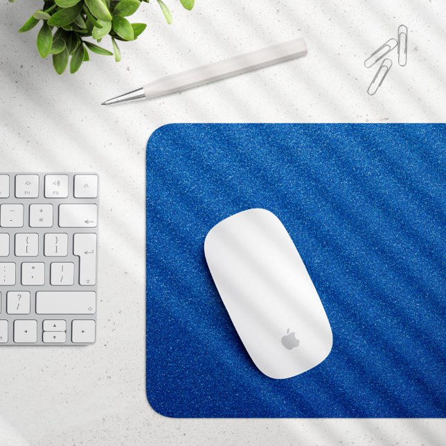 Blue Glitzer, Sparkle, Glitzer Hintergrund Mousepad (Von Creator hochgeladen)