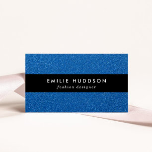 Blue Glitzer, Sparkle, Glitzer Hintergrund Visitenkarte