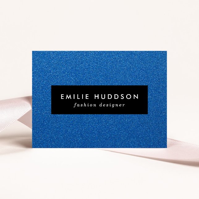 Blue Glitzer, Sparkle, Glitzer Hintergrund Visitenkarte (Von Creator hochgeladen)