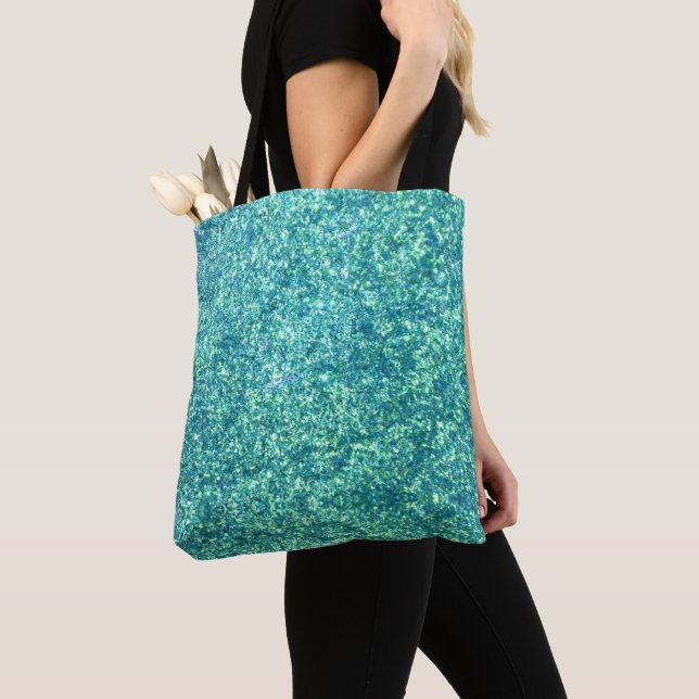 Blue Glitzer Tote Bag (Von Nahem)