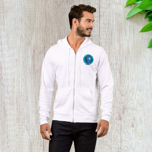 Blue Globe Mens Full-Zip Hoodie
