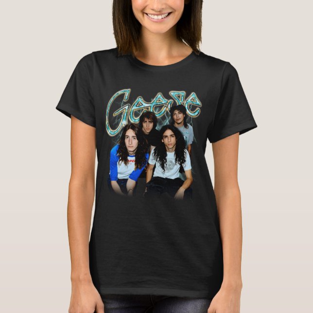 Blue Glow Indie Band T-Shirt (Vorderseite)