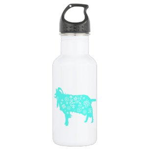 Blue Goat Vietnamese Chinesisch Jahr Zodiac W Flas Trinkflasche