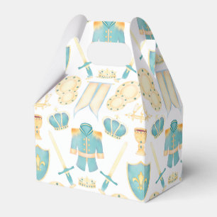 Blue & Gold Aquarell Little Prince Geburtstag Geschenkschachtel