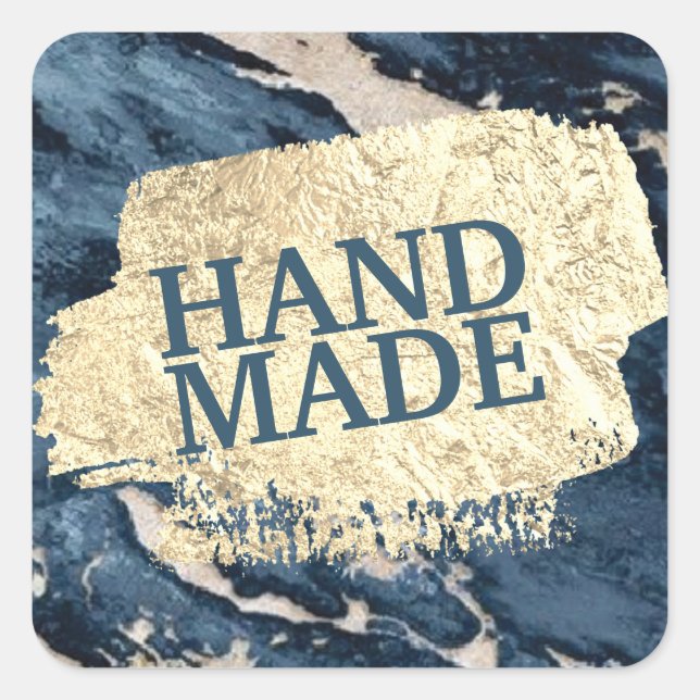 Blue & Gold Aufkleber (Vorderseite)