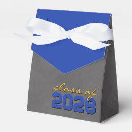 Blue & Gold Chalkboard Abschluss Geschenkboxen Geschenkschachtel