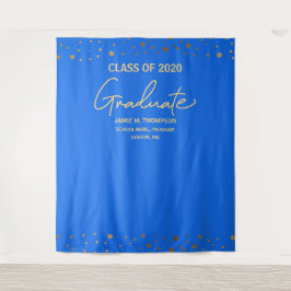 BLUE Gold Class 2021 Abschluss Wandteppich