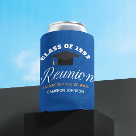 Blue Gold High School Wiedersehen Personalisiert P Dosenkühler