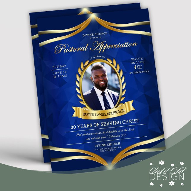 Blue Gold Pastorale Locarno Flyer (Von Creator hochgeladen)