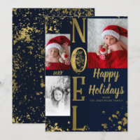 Blue & Gold WEIHNACHTEN Holiday Spritzer Foto