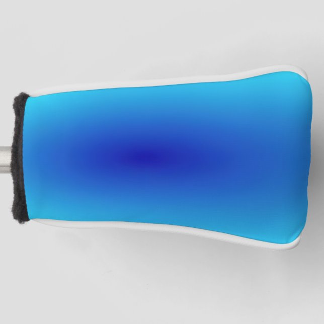 Blue Golf Headcover (Vorderseite)