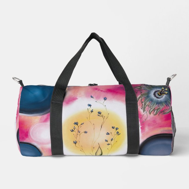 Blue Grace of Filigree Duffle Bag (Vorderseite)