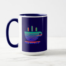 Blue Gradient Coffee Break
