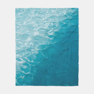 Blue gradient fleecedecke