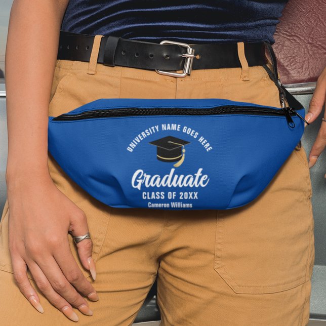 Blue Graduate Custom 2025 Abschluss Keepake Bauchtasche (Von Creator hochgeladen)