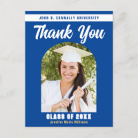 Blue Graduate Foto Arch Abschluss Vielen Dank