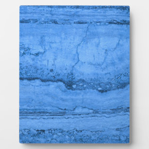 Blue Granite pattern, blue marble, blue stone Fotoplatte