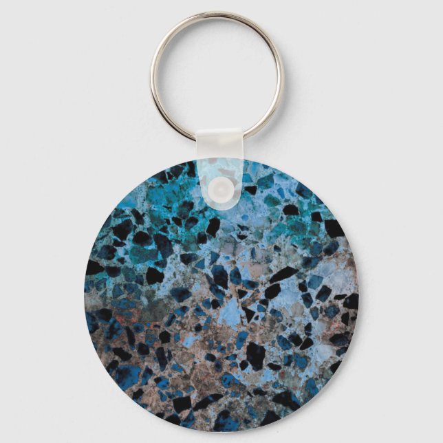 Blue Granite Schlüsselanhänger (Vorderseite)