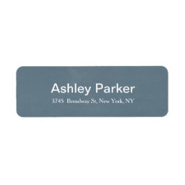 Blue Gray Modern Elegant Stilvoll und trendy