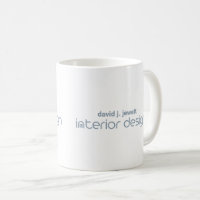 Blue-Gray Simple Interior Design Logo