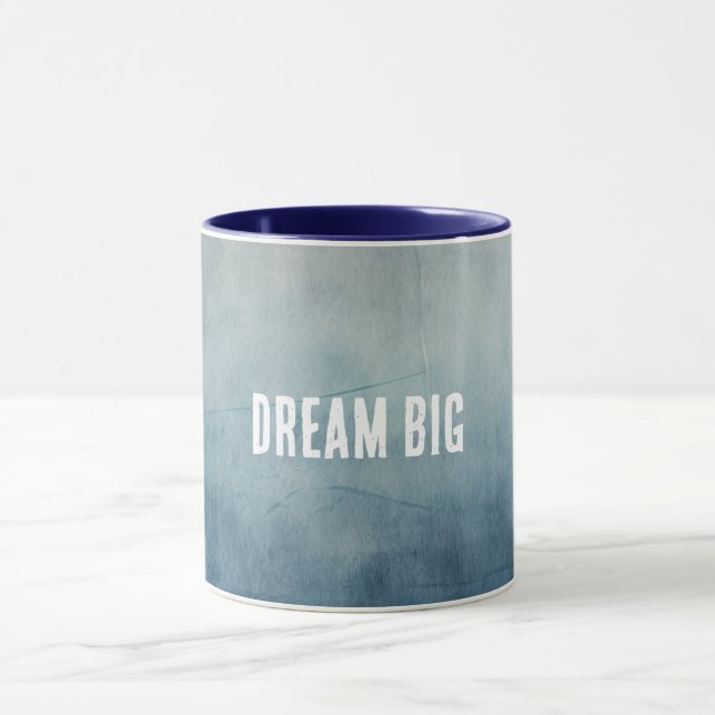 Blue Gray Sky Texture Tasse (Zentrum)