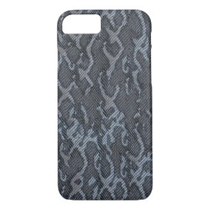 Blue Gray Snake Skin Case-Mate iPhone Hülle
