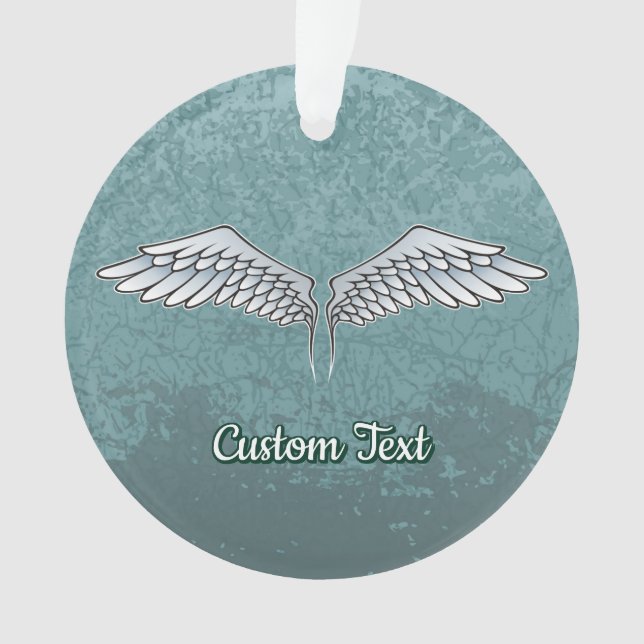 Blue-Gray Wings Ornament (Vorderseite)